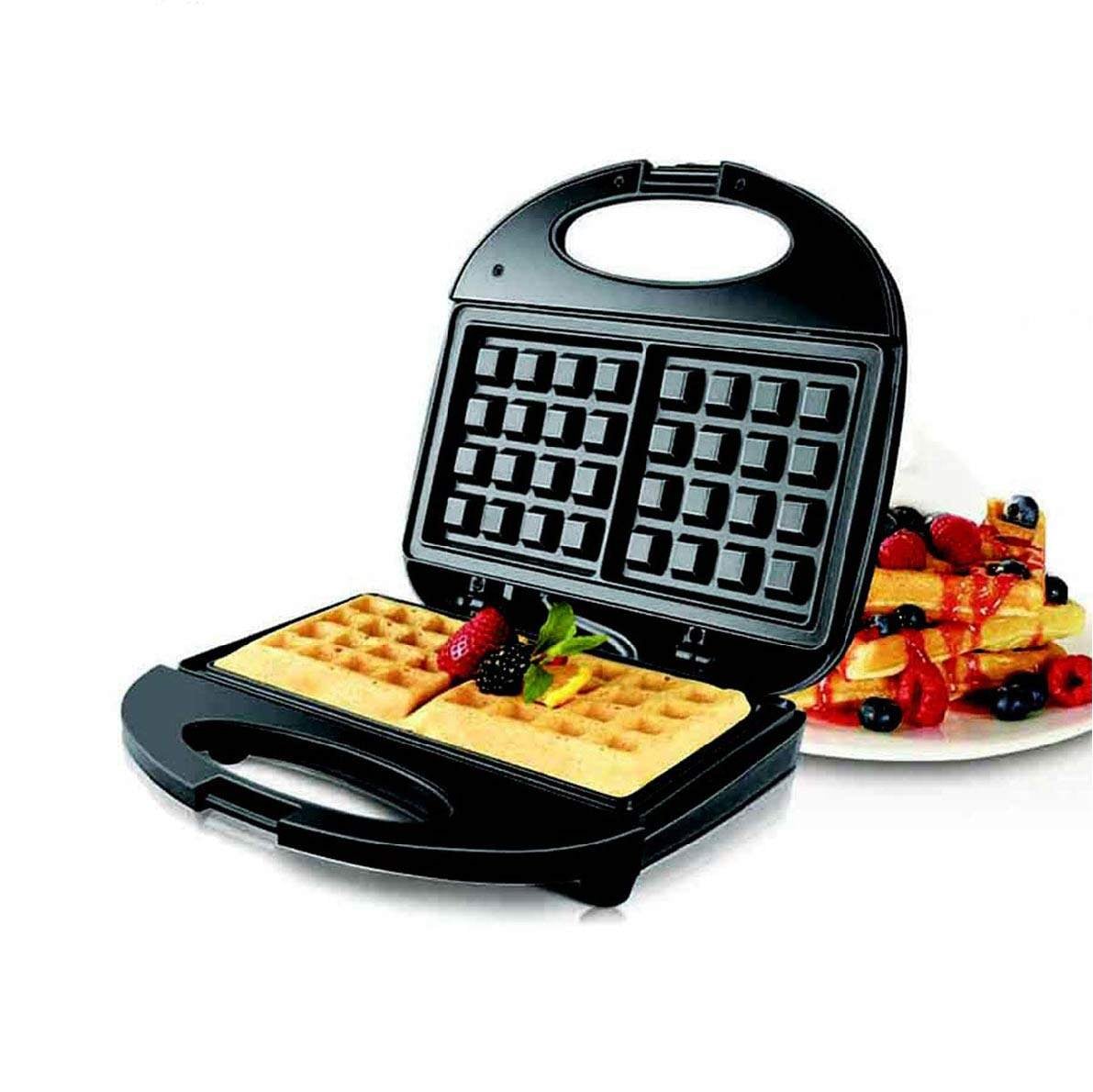 Picture of Miyako Double Waffle Maker WF-296 - Black & Silver