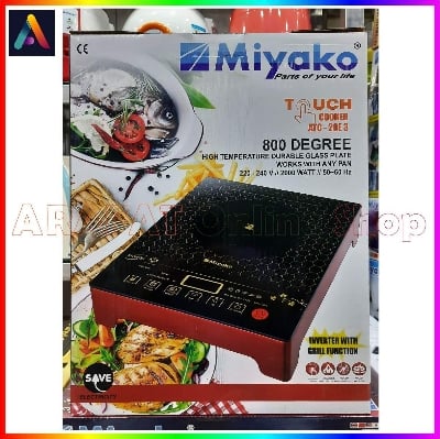 Picture of Miyako Infrared [INVERTER] cooker | 2000 Watt | Black | ATC-20E3 Energy Savings Inverter Technogy - Black