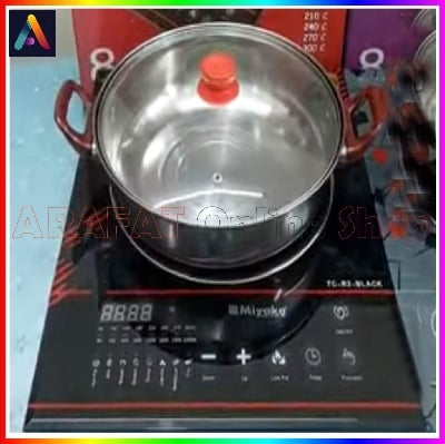 Picture of Miyako Induction Cooker TC-MARBLE-04 [INVERTER] With FREE COOKING POT | 2200 Watt | Digital Display - Black