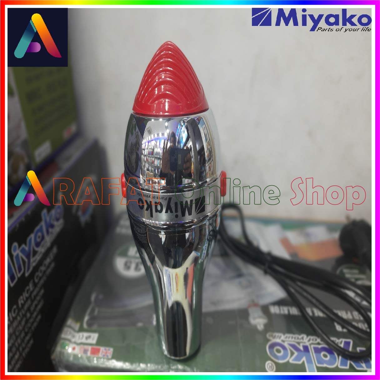 Picture of Miyako New Hair Dryer Model : MHD-6A | 800 WATT - Silver