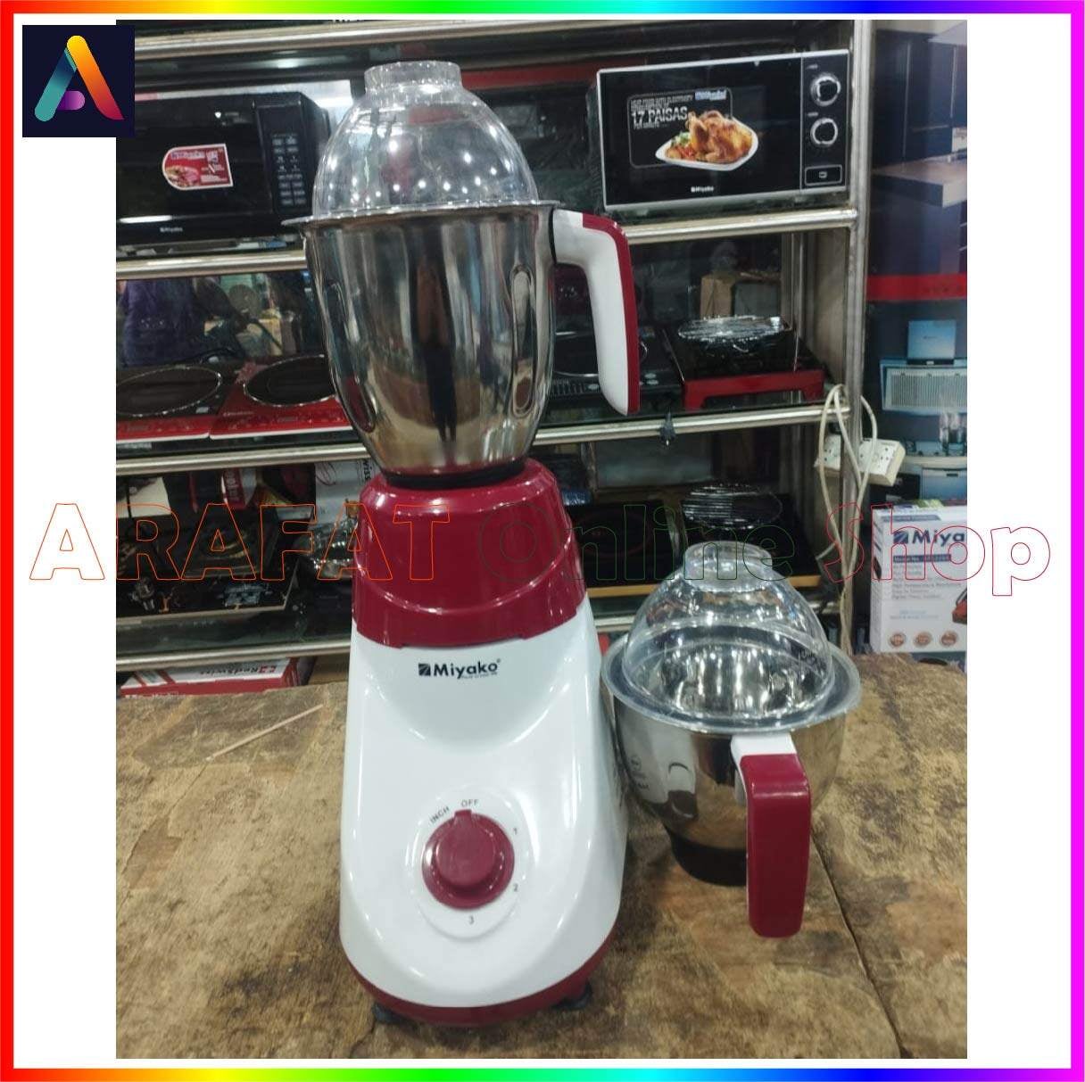 Picture of Miyako HARRIER 3 IN 1 Blender & Mixer Grinder | Harrier Mixer Ka Bapp | 1000 Watt | Made in India