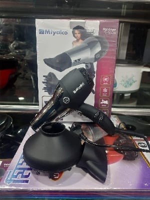 Picture of Miyako Professional Hair Dryer MHD-920 | Miyako Hair Dryer | 1400 Watt - Black