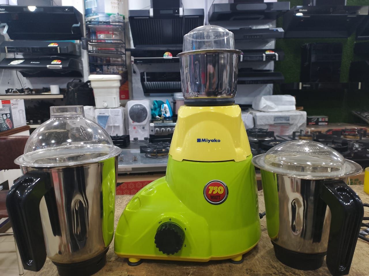 Picture of Miyako 3 in 1 Stainless Steel Blender | Miyako Swifto Electric Blender | 750 Watt