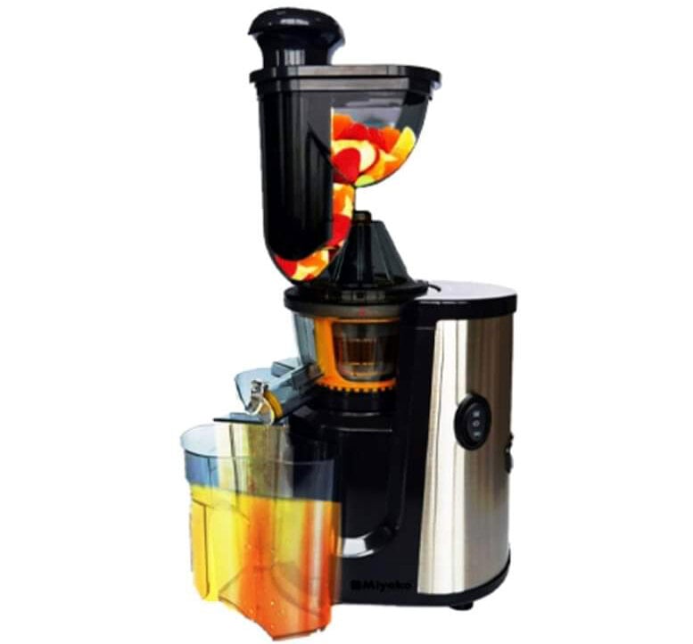 Picture of Miyako Slow Juicer | Model : MFJ-SD-60H2 | Capacity : 1500 ML JUMBO CAPACITY - Black & Steeel