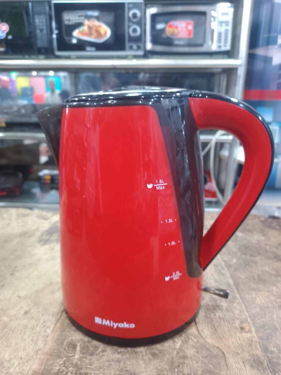 Picture of Miyako Electric Automatic Kettle SLD-B16 1.8 Liter 2000 watt - Red