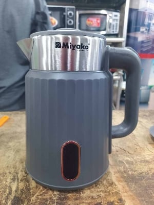 Picture of Miyako Cordless Electric plastic body Kettle | 2.0 Ltr | 1500 Watt Miyako kettle Automatic Kettle | MJK-20T - Black