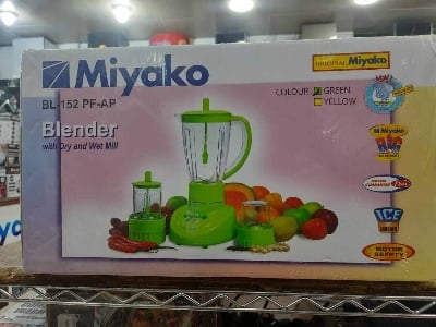 Picture of Miyako 3 in 1 Professional Blender Unbreakable Jug 1.5 LTR BL-152 PF-AP | Made in Indonesia