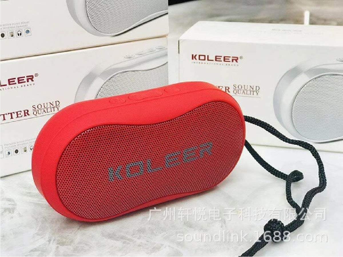 Picture of KOLEER S29 Portable Bluetooth Speaker- Deep Bass Bluetooth Speaker | Better Sound Quality Speaker - Multicolour