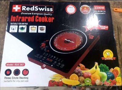 Picture of RedSwiss Infrared Cooker RSIC-007 [INVERTER] Using any Pot | 2200 Watt | Digital Display