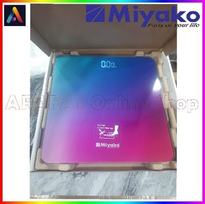 Picture of Accurate Weight Measurement with Miyako Digital Weight Machine/Miyako Electrical Personal Scale MEB-3429RNB - Your Reliable Partner for Health and Fitness Goals - Multicolor