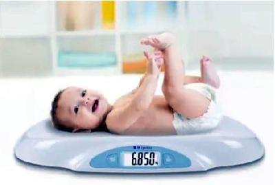 Picture of Miyako Baby Weight Scale MER-7220 | Accurate Weight Measurement with Miyako Digital Weight Machine - Black