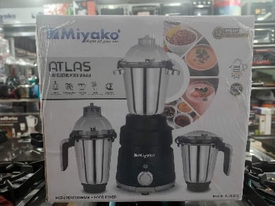 Picture of Miyako 3 in 1 Atlas Blender & Mixer Grinder | 2000 Watt | Made in India