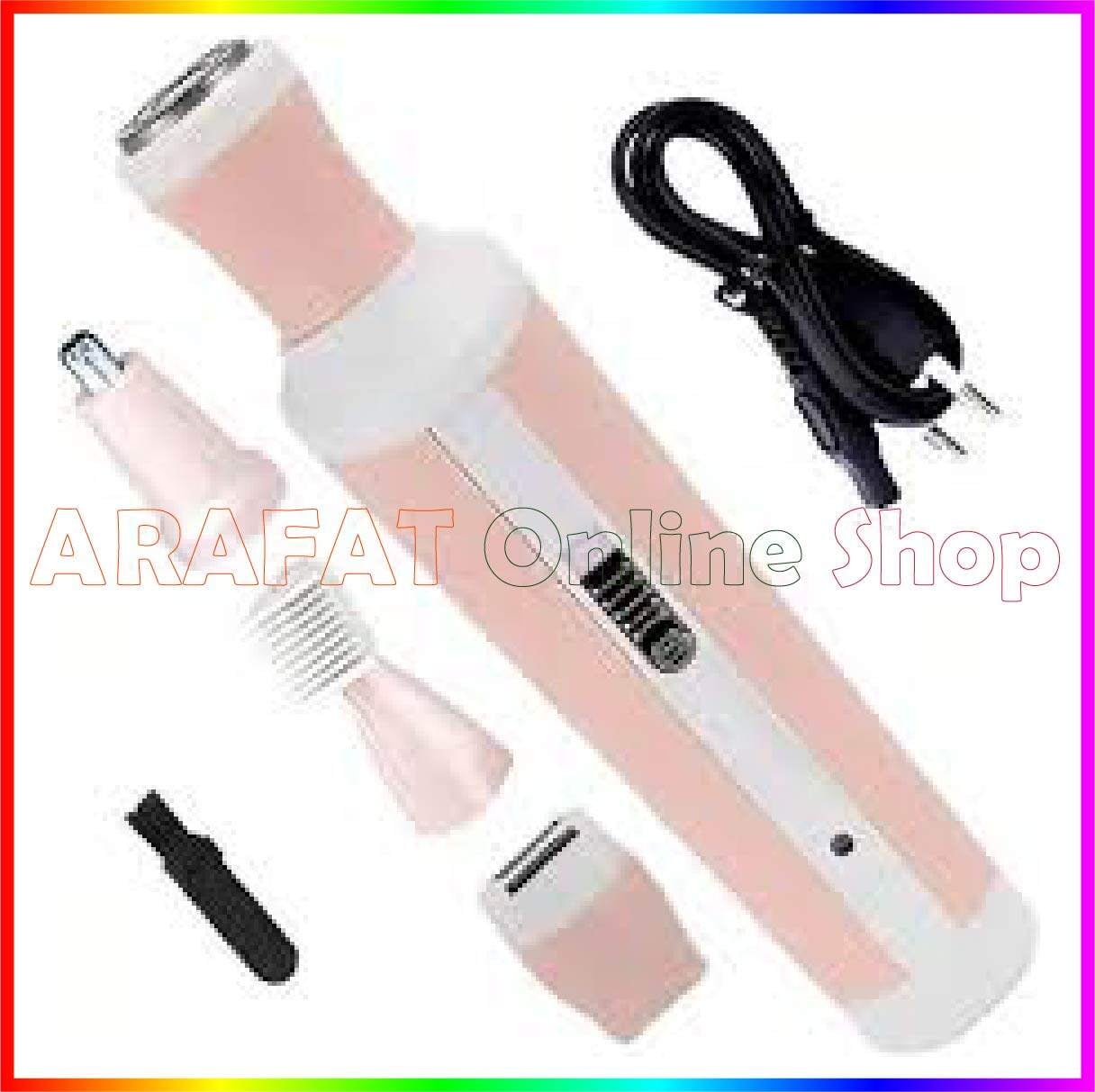 Picture of Kemei KM-3024 Electric Waterproof Shaver Bikini Underarm Body Lady Epilator Hair Removal Cordless Trimmer for women - Brown