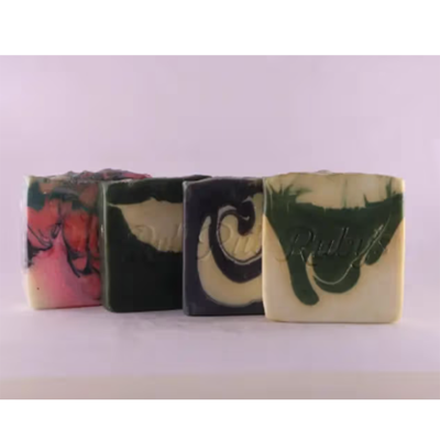 Picture of Premium Handmade Soap Combo Pack (Neem + Sajna + Charcoal + Rainbow)