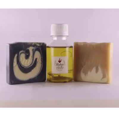 Picture of Charcoal Beauty Bar + Coffee Beauty Bar + Herbal Hair Oil Combo