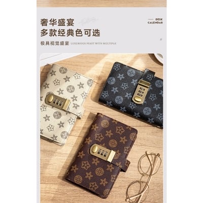 Picture of Cash Saving Book Can Only Put Money, Family Financial Management Accounting Book, Money Saving Bag, Kidsren's Change Money Saving Zipper Bag Loose-Leaf Book - Multicolor