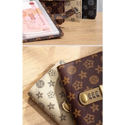 Picture of Cash Saving Book Can Only Put Money, Family Financial Management Accounting Book, Money Saving Bag, Kidsren's Change Money Saving Zipper Bag Loose-Leaf Book - Multicolor