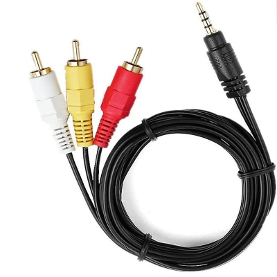 Picture of 1:3 AV Cable For Connecting Android TV Box To CRT TV