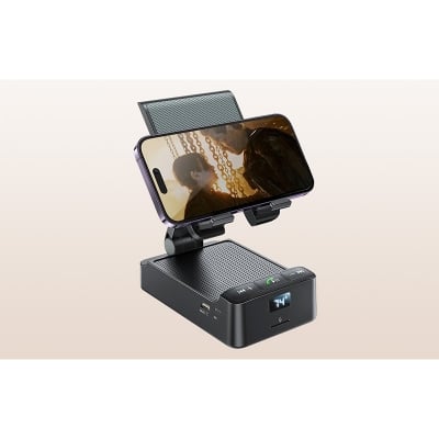 Picture of JR-MH01 Wireless Speaker with Phone Holder Black