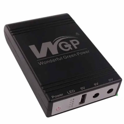 Picture of WGP Mini 10400mAh UPS Router ONU 10Hours Backup (5V,9V,12V)