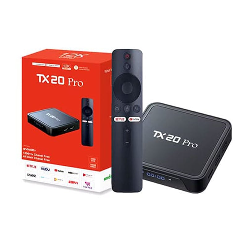 Picture of TX20 Pro 12k Voice Control 16GB 256GB Android Tvbox