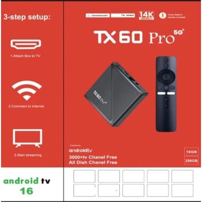 Picture of TX60 Pro Voice Control Android Tvbox