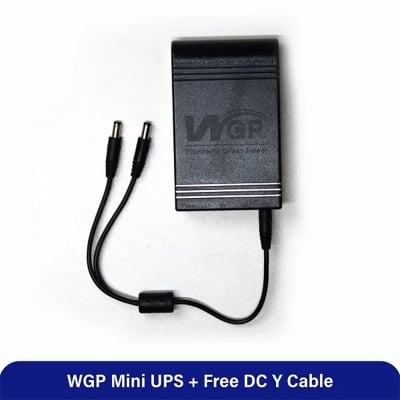 Picture of WGP Mini 10400mAh UPS Router ONU 10Hours Backup (5V,9V,12V)