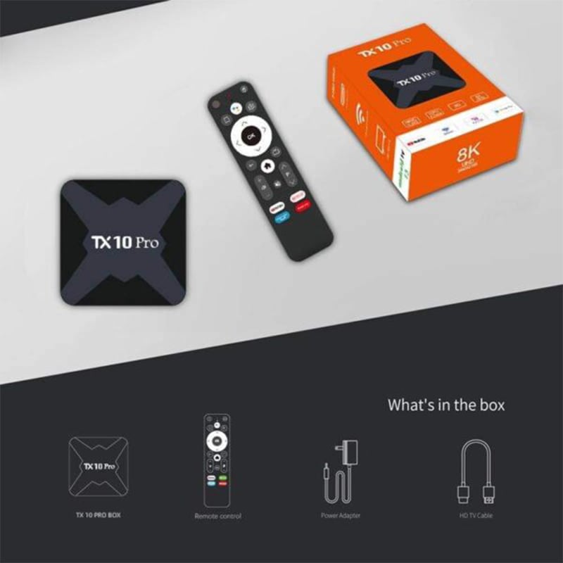 Picture of TX10 Pro 8k Voice Control 8GB+128GB Android Tvbox