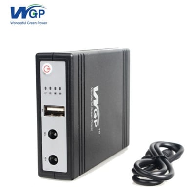 Picture of WGP Mini 10400mAh UPS Router ONU 10Hours Backup (5V,9V,12V)