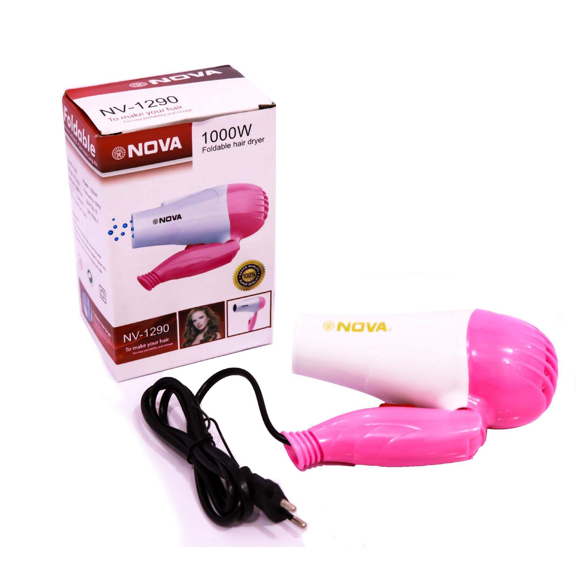 Picture of Nova Nv-1290 1000 Watt Foldable Hair Dryer