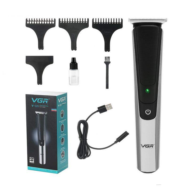 Picture of VGR V-926 New Style Shaving Electric Hair Clipper, Rechargeable Electric Hair Clipper, Adult Oil Tip Electric Hair Clipper - Black