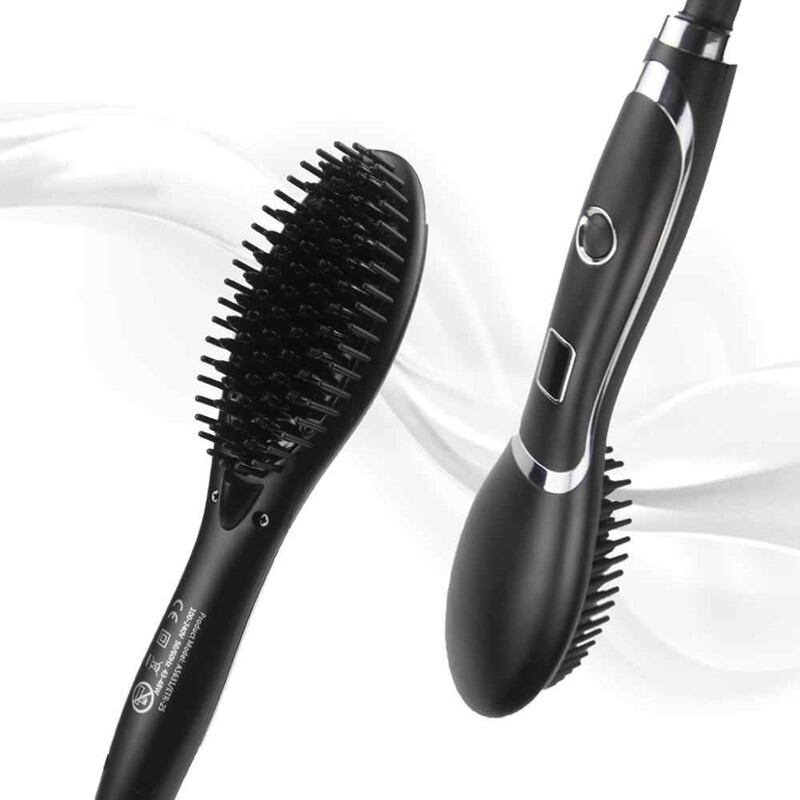 Picture of GEMEI GM- 2972 Professional Hair Straightener Brush For Sleek And Straight Hair - Body
