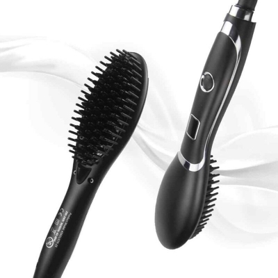Picture of GEMEI GM- 2972 Professional Hair Straightener Brush For Sleek And Straight Hair - Body