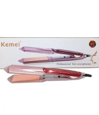 Picture of Kemei KM-471 Professional Hair Straightner with Temperature Control ionic plate