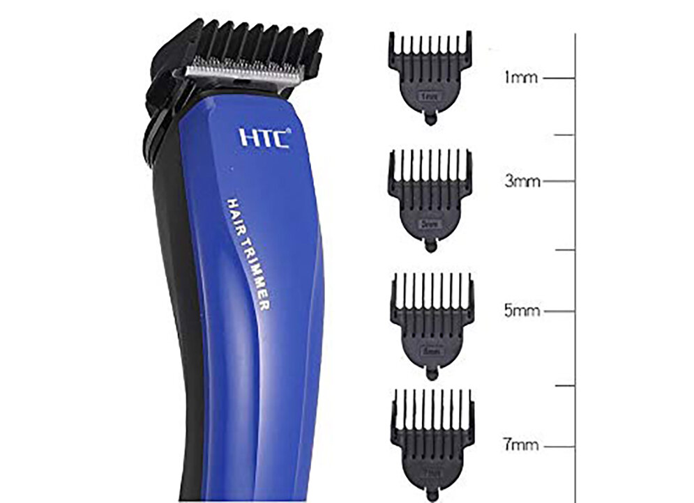 Picture of HTC AT-528 Professional Hair Clipper Trimmer for Men - Trimmer - Blue