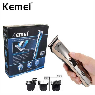 Picture of Kemei KM-418 Professional High Quality Beard Trimmer For Men - Gold