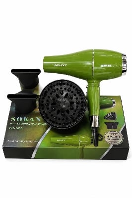 Picture of SOKANY Professional Hair Dryer SK-14006 – 2000W (Green) - Light green