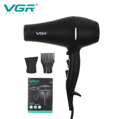 Picture of VGR V-433 Compact DryCare Essential Hair Dryer – Salon Performance for Women - Black