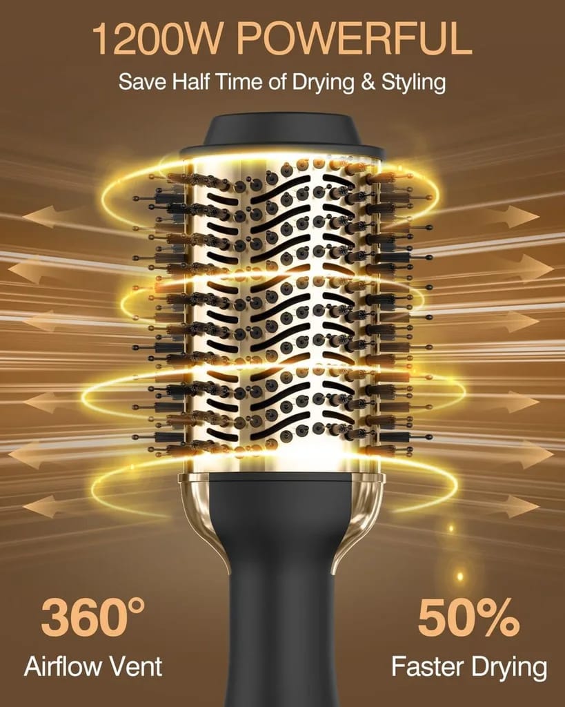 Picture of Keratin 3D Pro – 2000W One-Step Dryer & Styler - Black