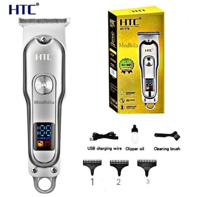 Picture of HTC AT-179 Rechargeable Hair Clipper & Beard Trimmer for Men