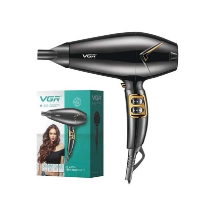 Picture of VGR V-423 Essential DryCare Hair Dryer Salon Series for Women - Black