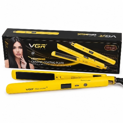 Picture of VGR V-533 Professional Hair Straightener for Women - Yellow