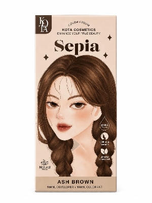 Picture of Kota Cosmetics Hair Color Cream – Tortilla Ash Brown - ASH
