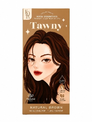 Picture of Kota Cosmetics Hair Color Cream – Tortilla Natural Brown - Brown
