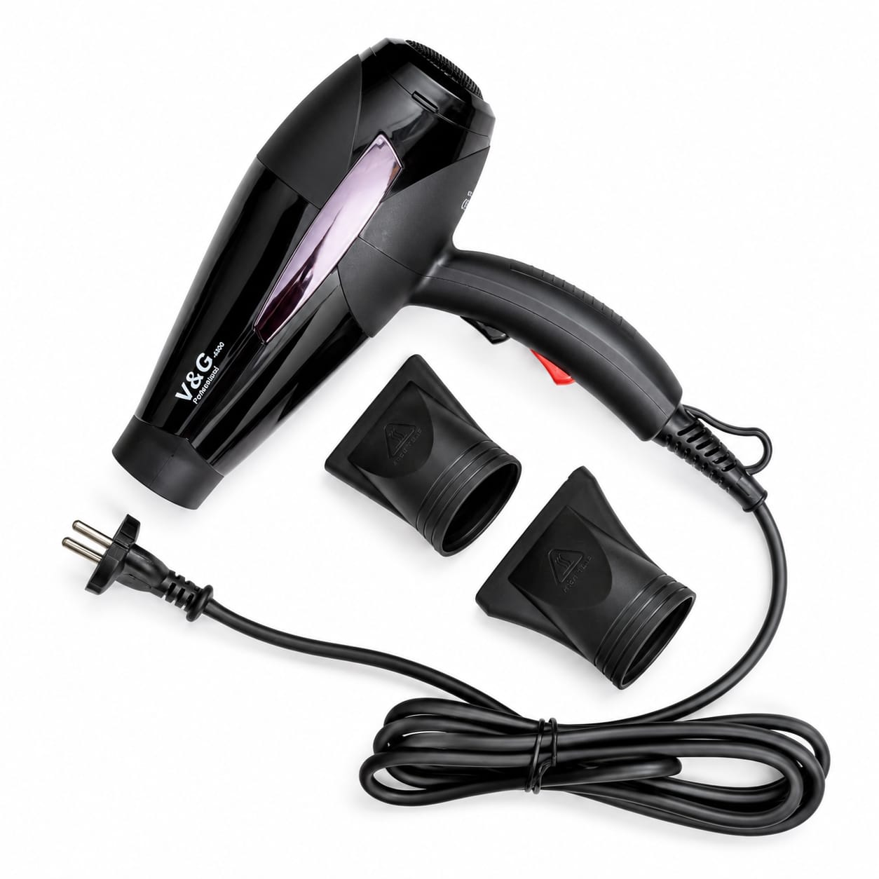 Picture of V&G Pro 4300 – 2000W Professional AC Motor Hair Dryer - Black