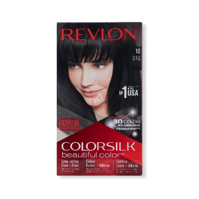 Picture of Revlon ColorSilk Beautiful Color – 10 Black - Black