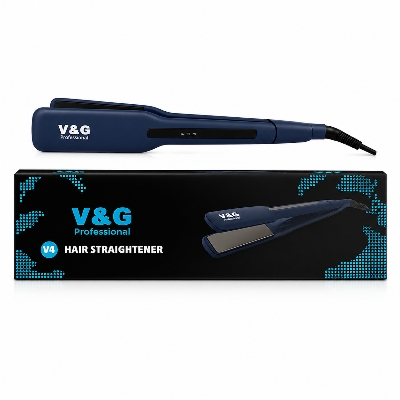 Picture of V&G V4 Professional Hair Straightener for Women - Blueberry
