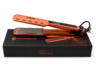 Picture of V&G V6 Professional Hair Straightener for Women - Orange