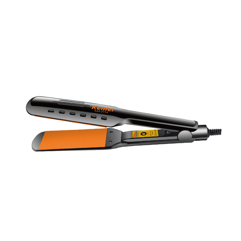 Picture of Kemei KM-3114p Professional Hair Straightener for Women - Black