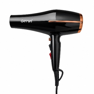 Picture of Gemei Gm-1780 Professional Hair Dryer 3000W - Black
